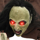 vidaXL Halloween zombi dekoráció SPOOKA Barna 94 x 130 x 29 cm