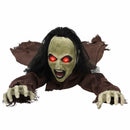 vidaXL Halloween zombi dekoráció SPOOKA Barna 94 x 130 x 29 cm