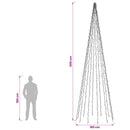 vidaXL Karácsonyfa-világítás 12 LED-del 2004 LED Meleg fehér