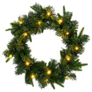 vidaXL Mini karácsonyfa szett 120 cm 275 LED Meleg fehér PVC és PE