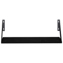vidaXL Falpolcok 2 db Fekete 50 x 20 x 17 cm