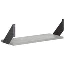 vidaXL Falpolcok 2 db Betonszürke 50 x 20 x 17 cm
