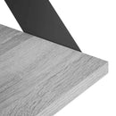 vidaXL Falpolcok 2 db Szürke Sonoma 50 x 20 x 17 cm