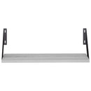 vidaXL Falpolcok 4 db Szürke Sonoma 50 x 20 x 17 cm