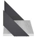 vidaXL Falpolcok 4 db Szürke Sonoma 50 x 20 x 17 cm