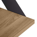 vidaXL Falpolcok 2 db Kézműves Tölgy 50 x 20 x 17 cm