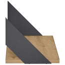 vidaXL Falpolcok 4 db Kézműves Tölgy 50 x 20 x 17 cm