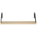 vidaXL Falpolcok 2 db Sonoma Tölgy 60 x 20 x 17 cm