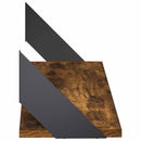 vidaXL Falpolcok 2 db Füstös Tölgy 80 x 20 x 17 cm