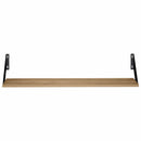 vidaXL Falpolcok 2 db Kézműves Tölgy 80 x 20 x 17 cm