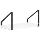 vidaXL Falpolcok 4 db Fehér 30 x 16 x 15,5 cm