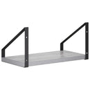 vidaXL Falpolcok 2 db Szürke Sonoma 30 x 16 x 15,5 cm