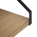 vidaXL Falpolcok 2 db Kézműves Tölgy 30 x 16 x 15,5 cm