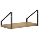 vidaXL Falpolcok 2 db Kézműves Tölgy 30 x 16 x 15,5 cm