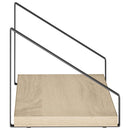 vidaXL Falpolcok 2 db Sonoma Tölgy 40 x 16 x 15,5 cm