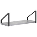 vidaXL Falpolcok 2 db Szürke Sonoma 40 x 16 x 15,5 cm