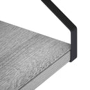vidaXL Falpolcok 4 db Szürke Sonoma 40 x 16 x 15,5 cm