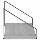 vidaXL Falpolcok 4 db Szürke Sonoma 40 x 16 x 15,5 cm