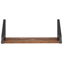vidaXL Falpolcok 4 db Antik Fa 40 x 16 x 15,5 cm