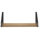 vidaXL Falpolcok 2 db Kézműves Tölgy 40 x 16 x 15,5 cm
