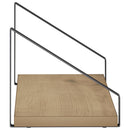 vidaXL Falpolcok 2 db Kézműves Tölgy 40 x 16 x 15,5 cm