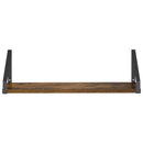 vidaXL Falpolcok 2 db Füstös Tölgy 50 x 16 x 15,5 cm