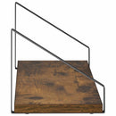 vidaXL Falpolcok 2 db Füstös Tölgy 50 x 16 x 15,5 cm