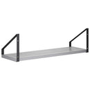 vidaXL Falpolcok 2 db Szürke Sonoma 50 x 16 x 15,5 cm