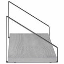 vidaXL Falpolcok 2 db Szürke Sonoma 50 x 16 x 15,5 cm