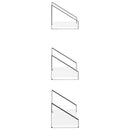 vidaXL Falpolcok 6 db Fehér 40 x 16 x 15,5 cm