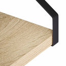 vidaXL Falpolcok 6 db Sonoma Tölgy 40 x 16 x 15,5 cm