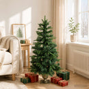 vidaXL Mini Karácsonyfa 120 cm PVC és PE Zöld