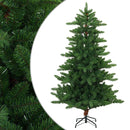 vidaXL Mű karácsonyfa 240 cm PVC és fém Zöld