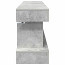 vidaXL Elektromos kandalló Beton 150 x 30 x 50 cm Szerelt fa