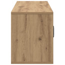 vidaXL Elektromos kandalló Kézműves Tölgy 110 x 30 x 36,5 cm