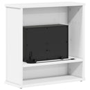 vidaXL Elektromos kandalló Fehér 47 x 18 x 48 cm Szerelt fa