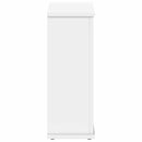 vidaXL Elektromos kandalló Fehér 47 x 18 x 48 cm Szerelt fa