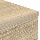 vidaXL Elektromos kandalló Sonoma 35 x 30 x 86 cm Szerelt fa