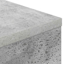 vidaXL Elektromos kandalló Beton 35 x 30 x 86 cm Szerelt fa