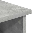 vidaXL Elektromos kandalló Beton 110 x 30 x 50 cm Szerelt fa