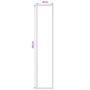 vidaXL Futó szőnyeg FLORNES Szőtt Okker Levelek 80 x 450 cm PP 7 mm