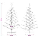 vidaXL Fából készült Karácsonyfa KOTKA 240 cm Bambusz és tömör fenyőfa