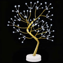 vidaXL Mini Starburst karácsonyfa 2 db Arany 12 x 50 cm Acél 108 LED