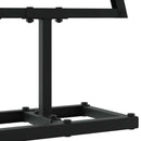 vidaXL Fém karácsonyfa KUOPIO 60 cm Fém Fekete