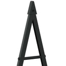 vidaXL Fém karácsonyfa KUOPIO 90 cm Fém Fekete