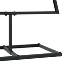 vidaXL Fém karácsonyfa KUOPIO 125 cm Fém Fekete