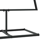 vidaXL Fém karácsonyfa KUOPIO 150 cm Fém Fekete