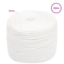 vidaXL Többcélú munkakötél 6 mm 250 m Fehér PP 240 kg Max. teherbírás