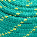 vidaXL Többcélú munkakötél 20 mm 100 m Zöld PP 2400 kg Max. teherbírás