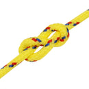 vidaXL Többcélú munkakötél 3 mm 50 m Sárga PP 67,5 kg Max. teherbírás